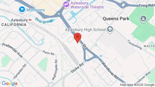 Apartments for rent i Aylesbury - Buckinghamshire - kort over placeringen