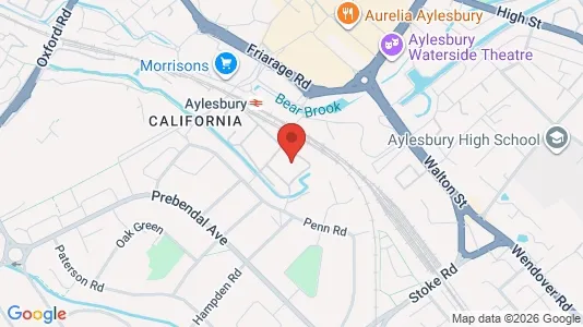Apartments for rent i Aylesbury - Buckinghamshire - kort over placeringen