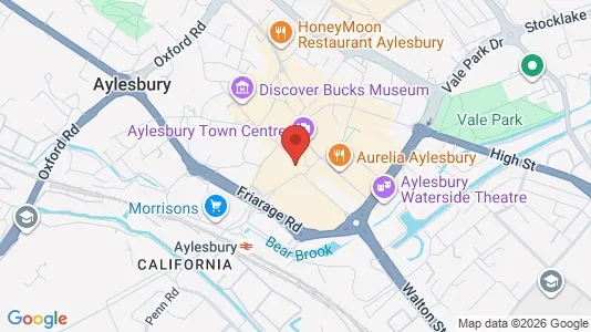 Apartments for rent i Aylesbury - Buckinghamshire - kort over placeringen
