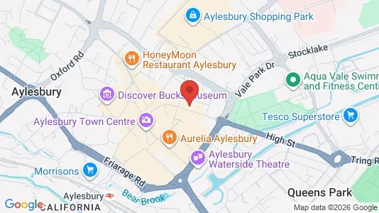 Apartments for rent i Aylesbury - Buckinghamshire - kort over placeringen