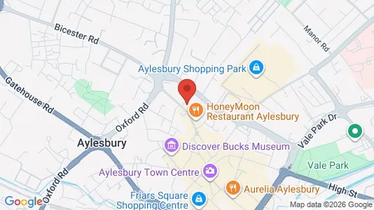 Apartments for rent i Aylesbury - Buckinghamshire - kort over placeringen