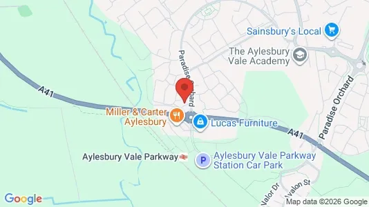 Apartments for rent i Aylesbury - Buckinghamshire - kort over placeringen