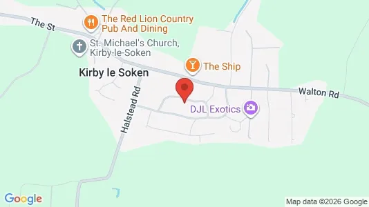 Apartments for rent i Frinton-on-Sea - Essex - kort over placeringen