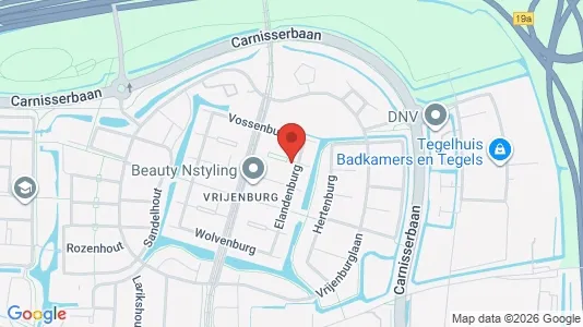 Apartments for rent i Barendrecht - kort over placeringen