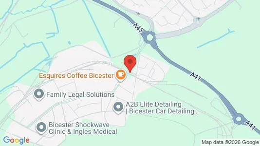 Apartments for rent i Bicester - Oxfordshire - kort over placeringen