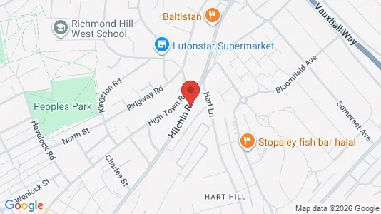 Apartments for rent i Luton - Bedfordshire - kort over placeringen