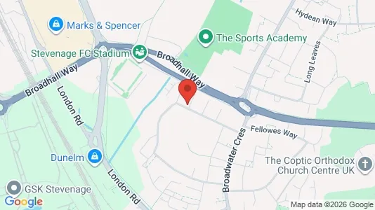 Apartments for rent i Stevenage - Hertfordshire - kort over placeringen