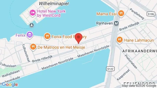 Apartments for rent i Rotterdam Feijenoord - kort over placeringen
