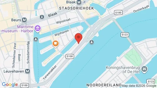 Apartments for rent i Rotterdam Centrum - kort over placeringen