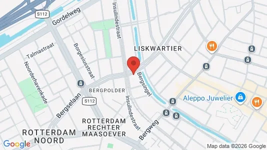 Apartments for rent i Rotterdam Noord - kort over placeringen