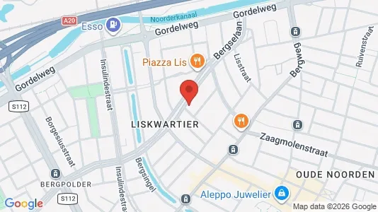 Apartments for rent i Rotterdam Noord - kort over placeringen