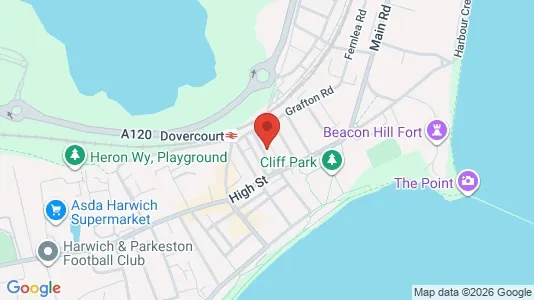 Apartments for rent i Harwich - Essex - kort over placeringen