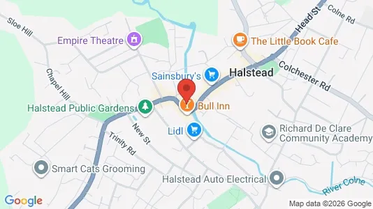 Apartments for rent i Halstead - Essex - kort over placeringen
