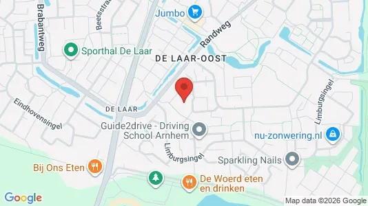 Rooms for rent i Arnhem - kort over placeringen