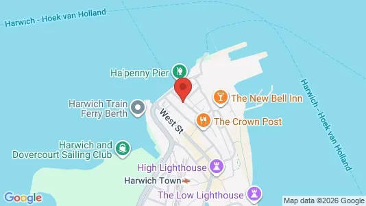 Apartments for rent i Harwich - Essex - kort over placeringen