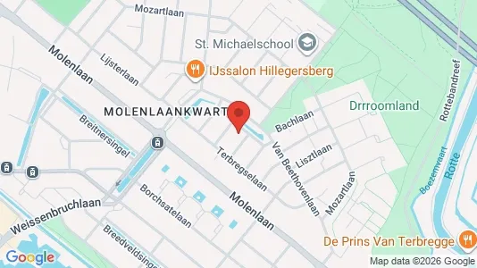 Apartments for rent i Rotterdam Hillegersberg-Schiebroek - kort over placeringen
