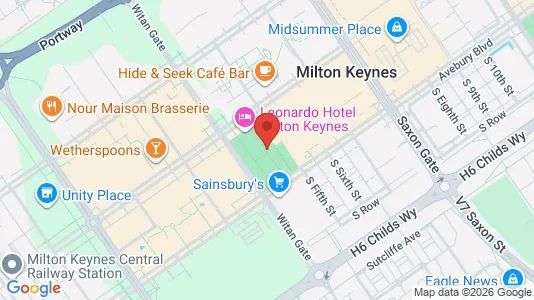 Apartments for rent i Milton Keynes - Buckinghamshire - kort over placeringen