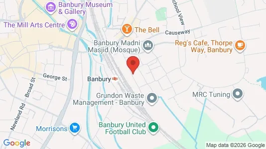 Apartments for rent i Banbury - Oxfordshire - kort over placeringen