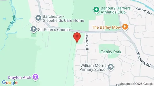 Apartments for rent i Banbury - Oxfordshire - kort over placeringen