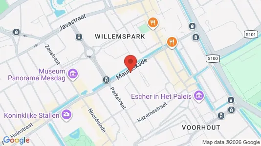 Apartments for rent i The Hague Centrum - kort over placeringen