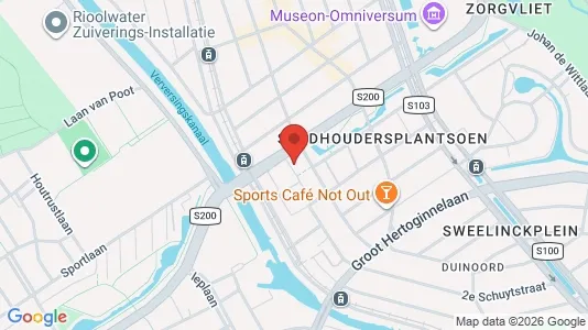 Apartments for rent i The Hague Scheveningen - kort over placeringen