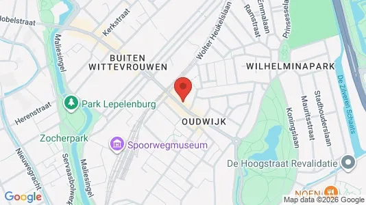 Apartments for rent i Utrecht Oost - kort over placeringen