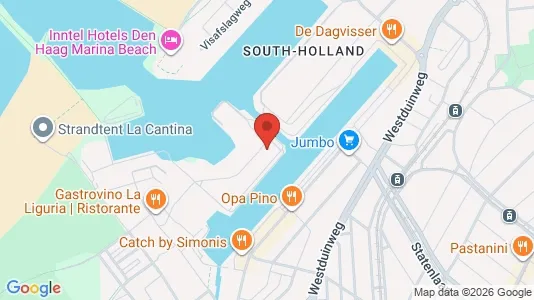 Apartments for rent i The Hague Scheveningen - kort over placeringen