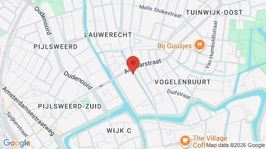 Apartments for rent i Utrecht Noord-Oost - kort over placeringen