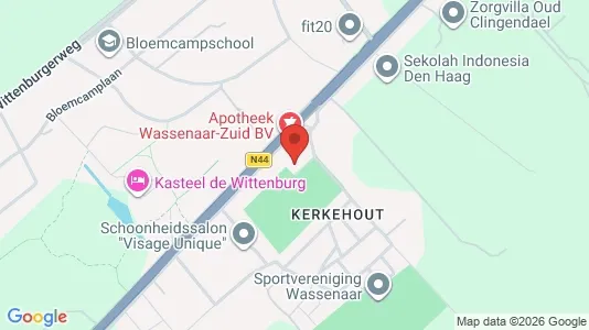 Apartments for rent i Wassenaar - kort over placeringen