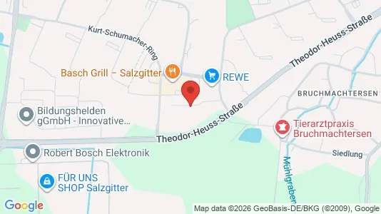 Apartments for rent i Salzgitter - kort over placeringen