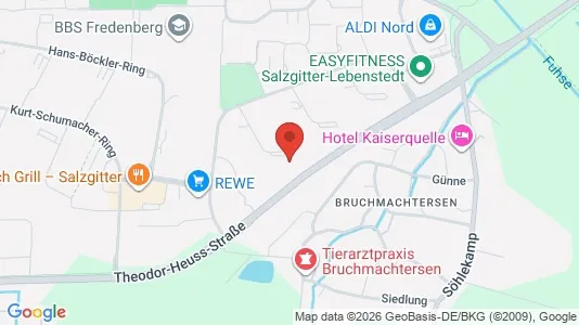 Apartments for rent i Salzgitter - kort over placeringen