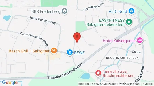 Apartments for rent i Salzgitter - kort over placeringen