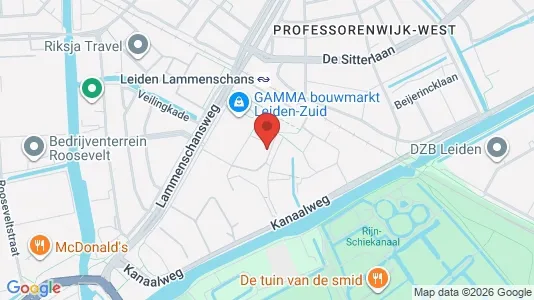 Apartments for rent i Leiden - kort over placeringen