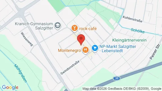 Apartments for rent i Salzgitter - kort over placeringen