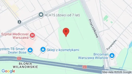 Apartments for rent i Warszawa Wilanów - kort over placeringen