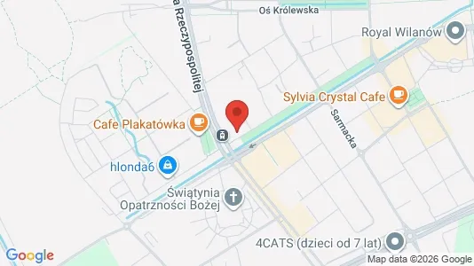 Apartments for rent i Warszawa Ursynów - kort over placeringen