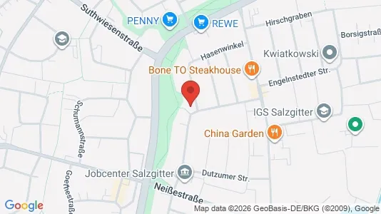 Apartments for rent i Salzgitter - kort over placeringen