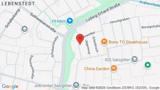 Apartments for rent i Salzgitter - kort over placeringen