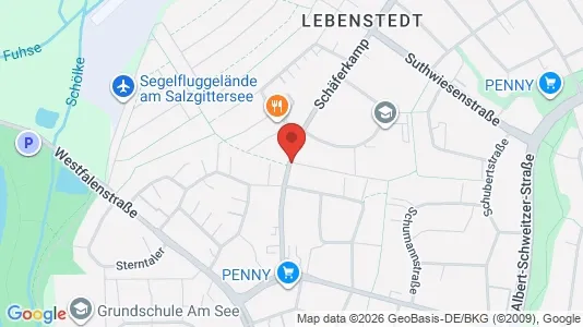 Apartments for rent i Salzgitter - kort over placeringen