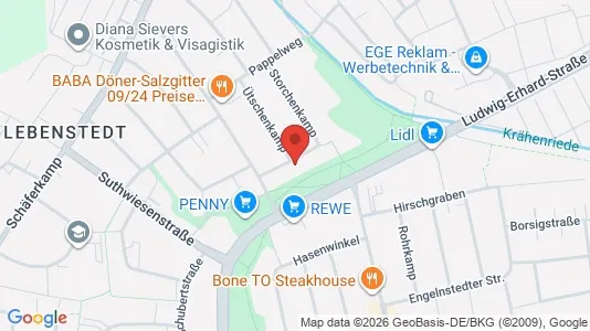 Apartments for rent i Salzgitter - kort over placeringen