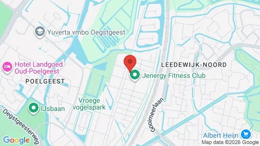 Apartments for rent i Oegstgeest - kort over placeringen
