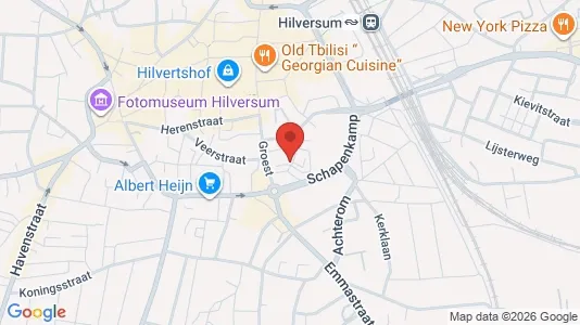 Apartments for rent i Hilversum - kort over placeringen