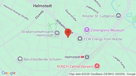 Apartments for rent i Helmstedt - kort over placeringen