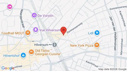 Apartments for rent i Hilversum - kort over placeringen