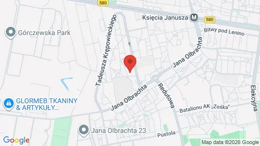 Apartments for rent i Warszawa Wola - kort over placeringen