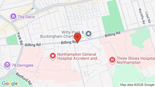 Apartments for rent i Northampton - Northamptonshire - kort over placeringen