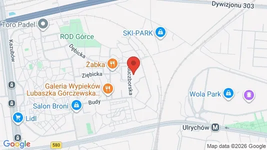 Apartments for rent i Warszawa Bemowo - kort over placeringen