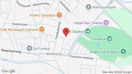 Apartments for rent i Hengelo - kort over placeringen