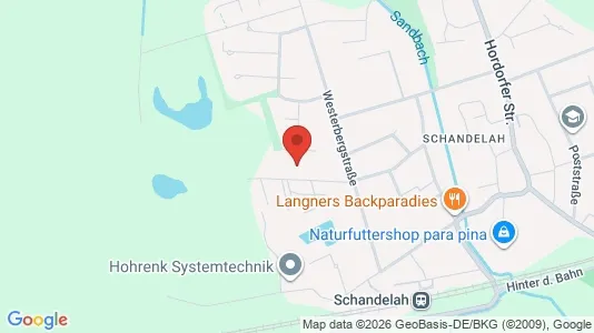 Apartments for rent i Wolfenbüttel - kort over placeringen