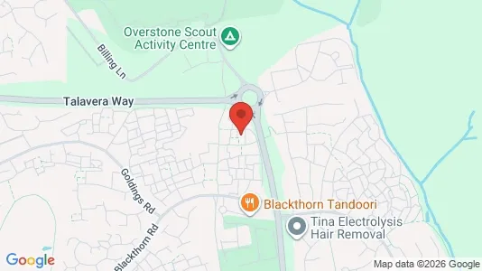 Apartments for rent i Northampton - Northamptonshire - kort over placeringen
